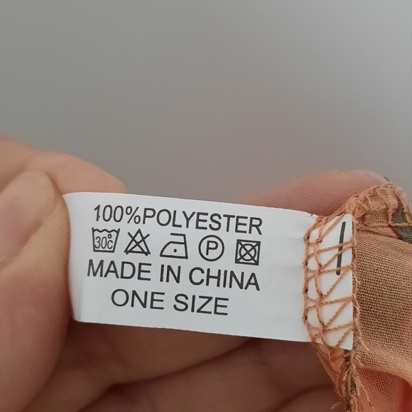 Floral Duster Length Robe Kimono Bathing Suit Cover Up Open Front Belted One Sz - Picture 14 of 15